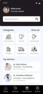 Find MD Health Online App