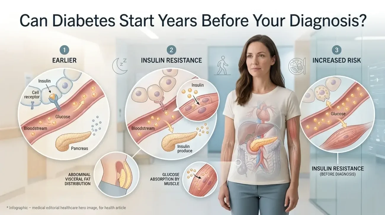 Can Diabetes Start Years Before Your Diagnosis