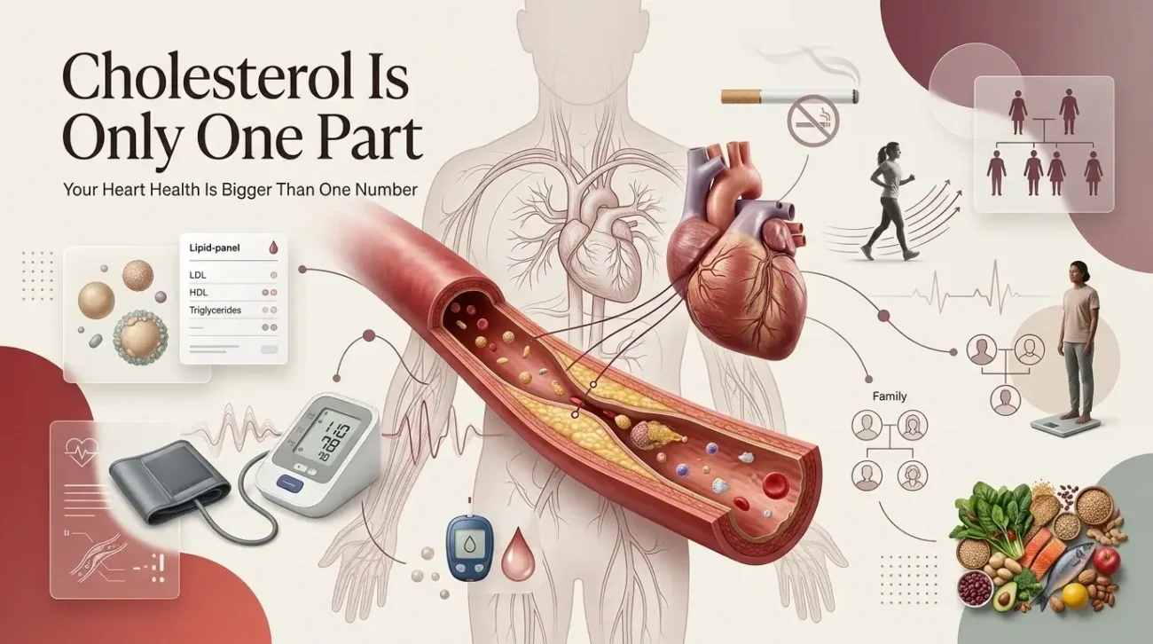 Cholesterol Is Only One Part of Your Heart Health 2