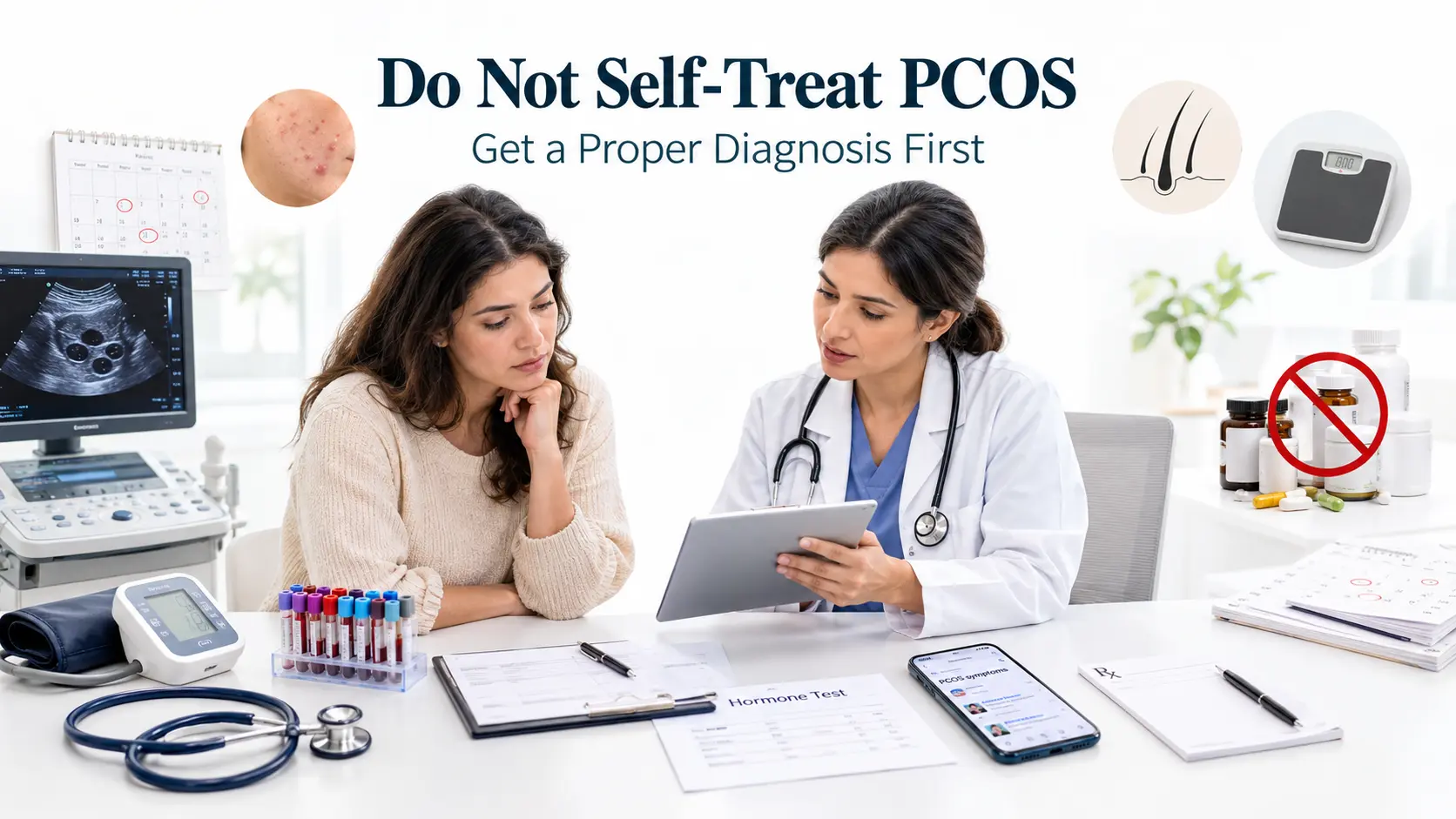 Do Not Self-Treat PCOS Before Getting a Proper Diagnosis