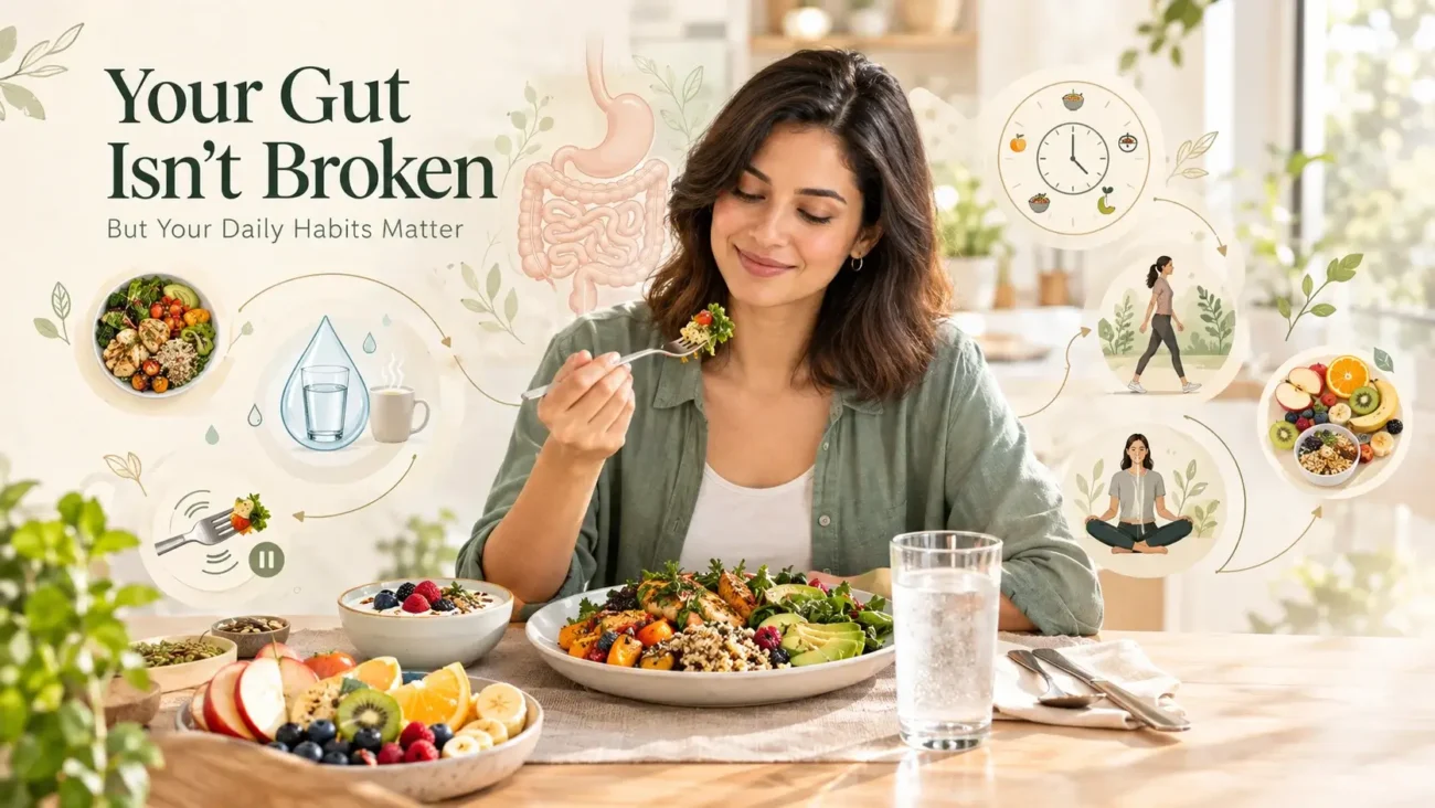 Your Gut Isn’t Broken, But Your Daily Habits Matter